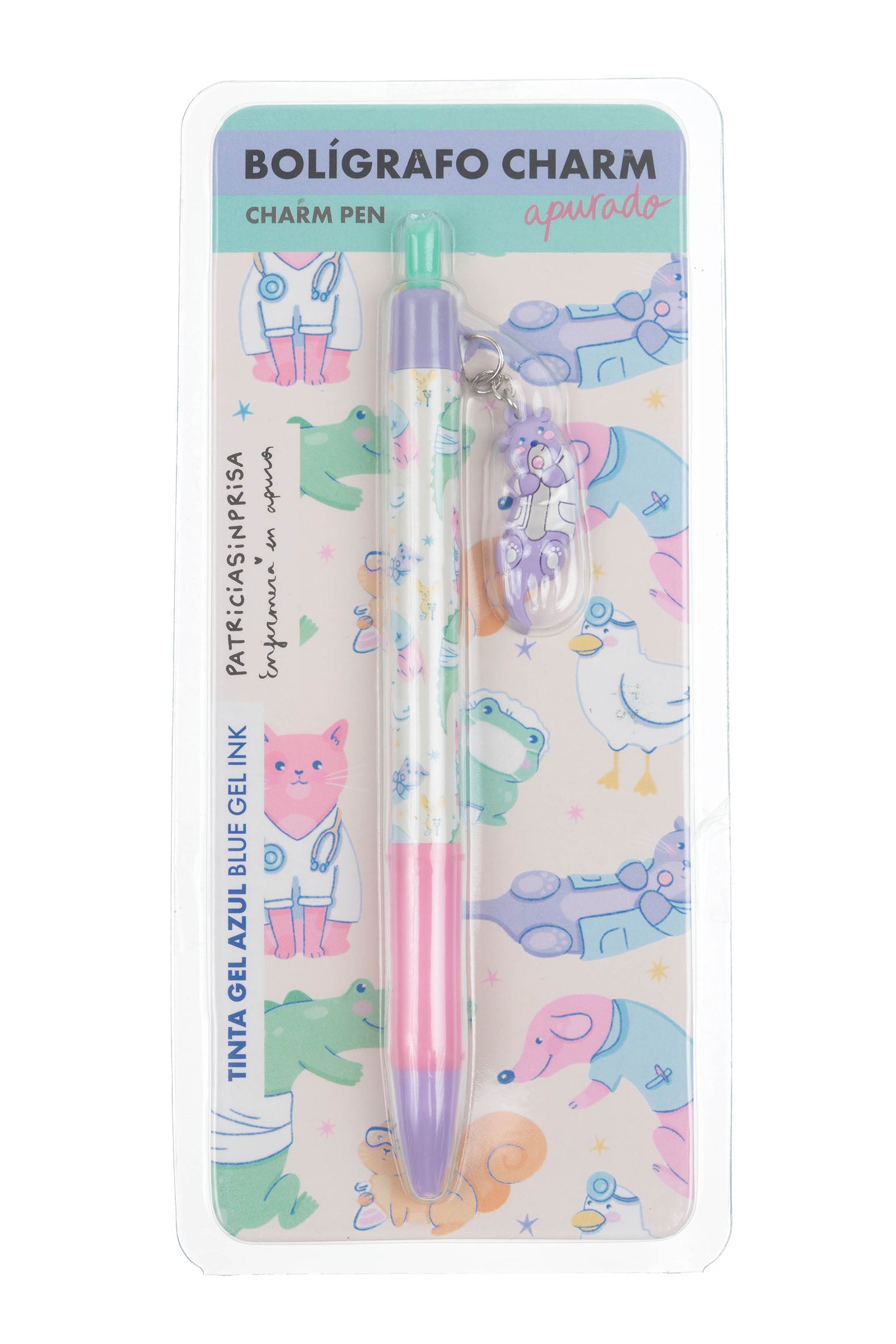 CHARM RETRACTABLE PEN - PATRICIASINPRISA