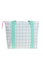 BOLSO - VICHY AGUAMARINA