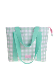 BOLSO - VICHY AGUAMARINA