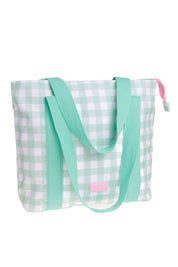 BOLSO - VICHY AGUAMARINA