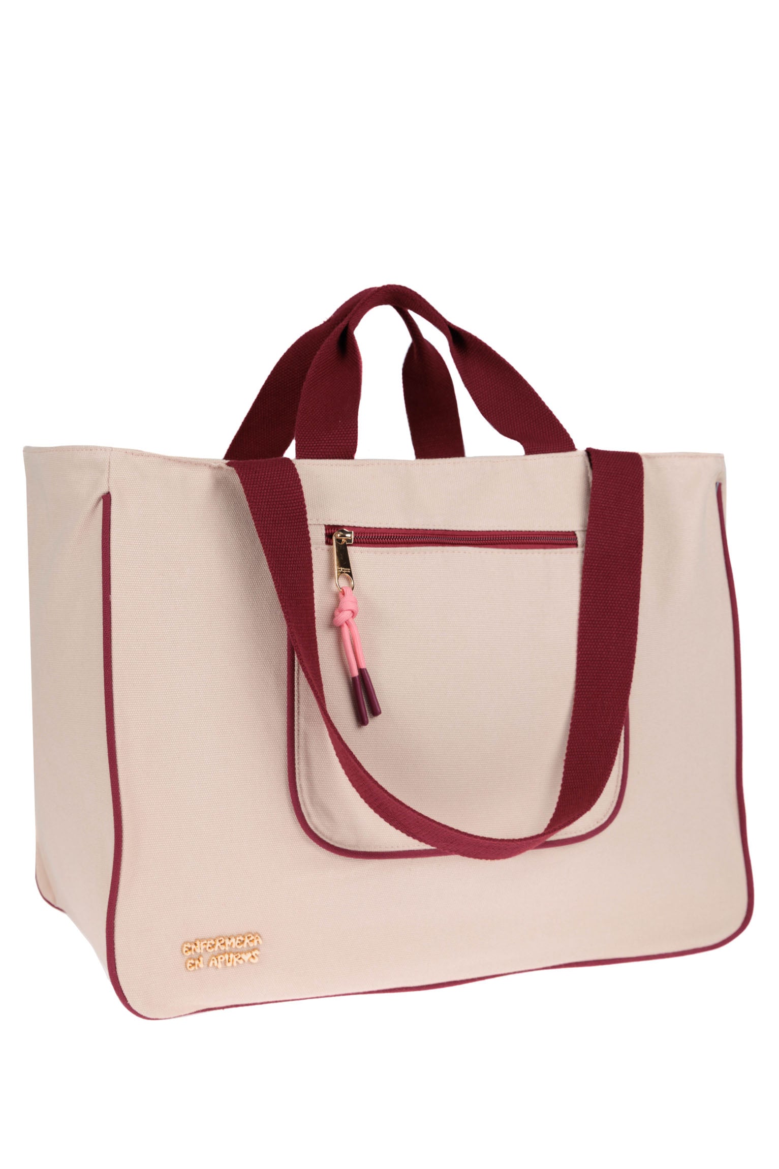 BOLSO OVERSIZE - BURGUNDY