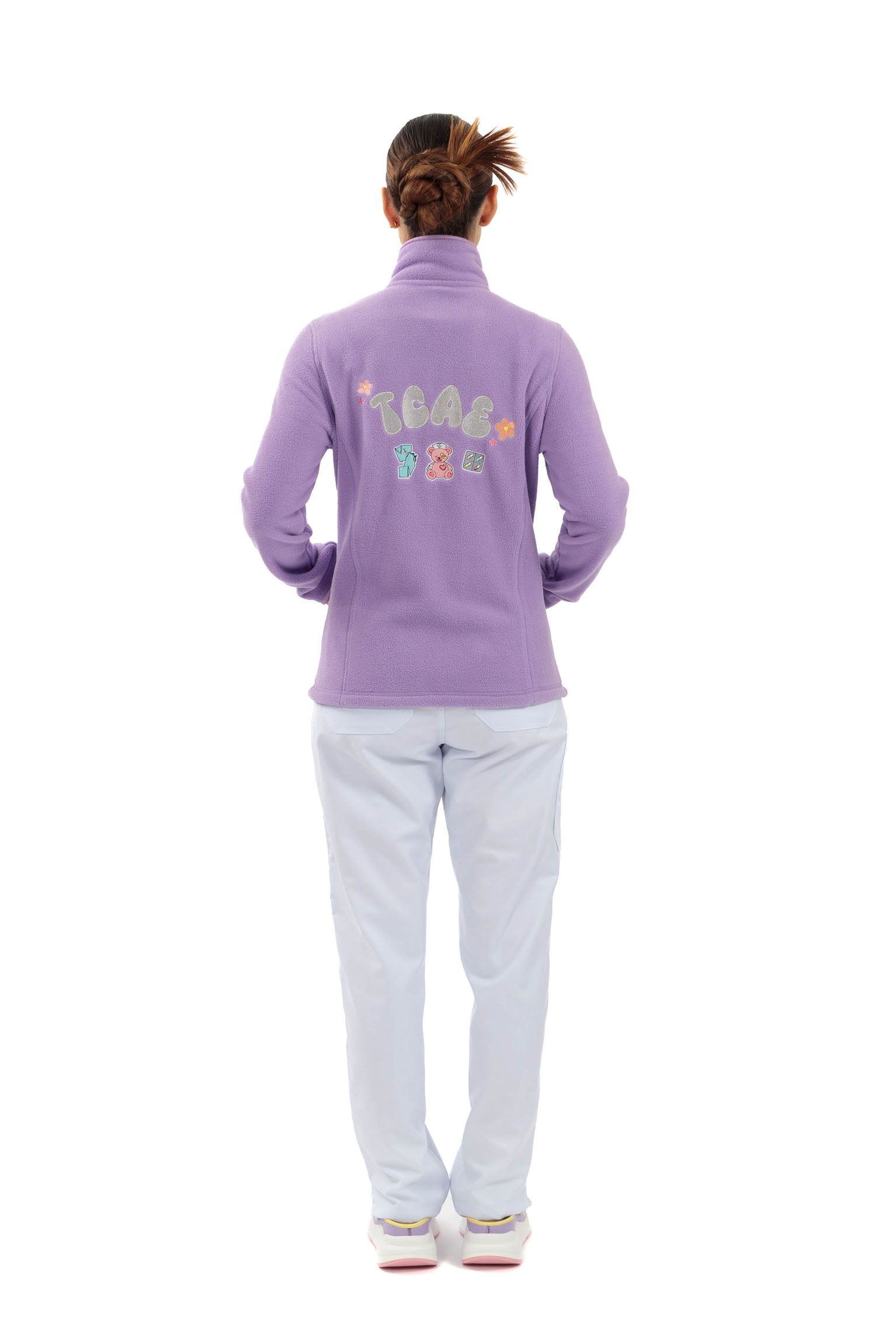 CHAQUETA POLAR TCAE BRIGHTS LILAC REMEDY