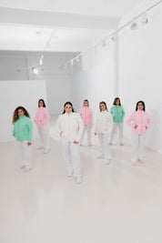 CHAQUETA POLAR TCAE COLORS - SWEET PINK
