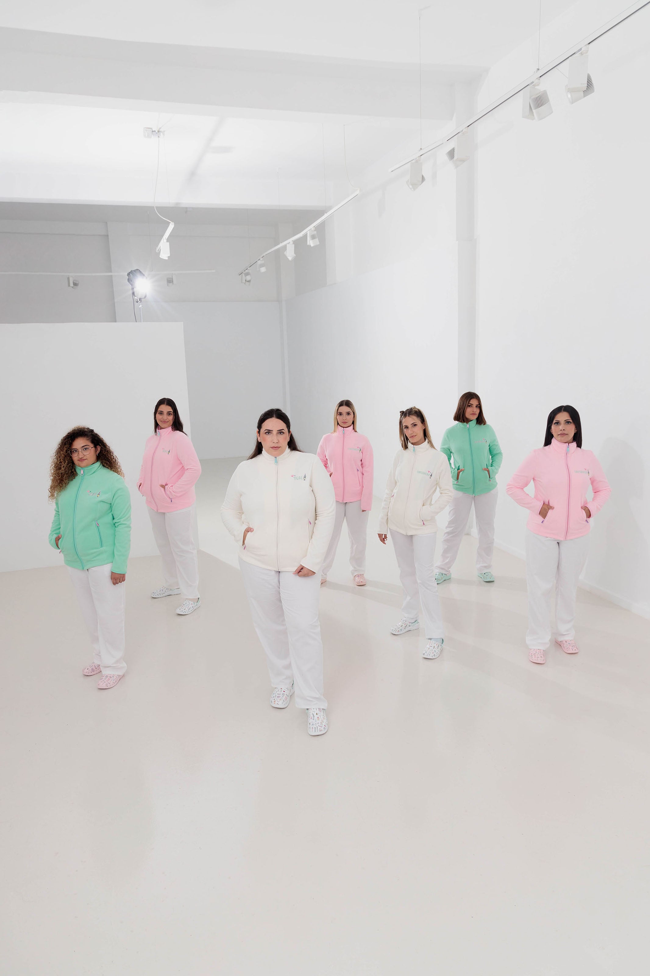CHAQUETA POLAR TCAE COLORS - SWEET PINK