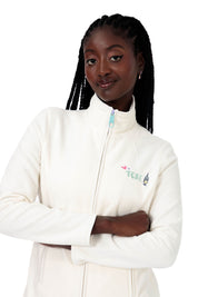 CHAQUETA POLAR TCAE COLORS - CLOUD WHITE