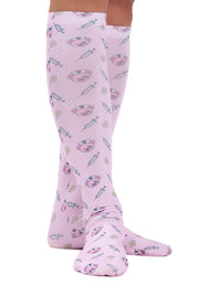 COMPRESSION SOCKS - TEDDY BEARS AND SYRINGES