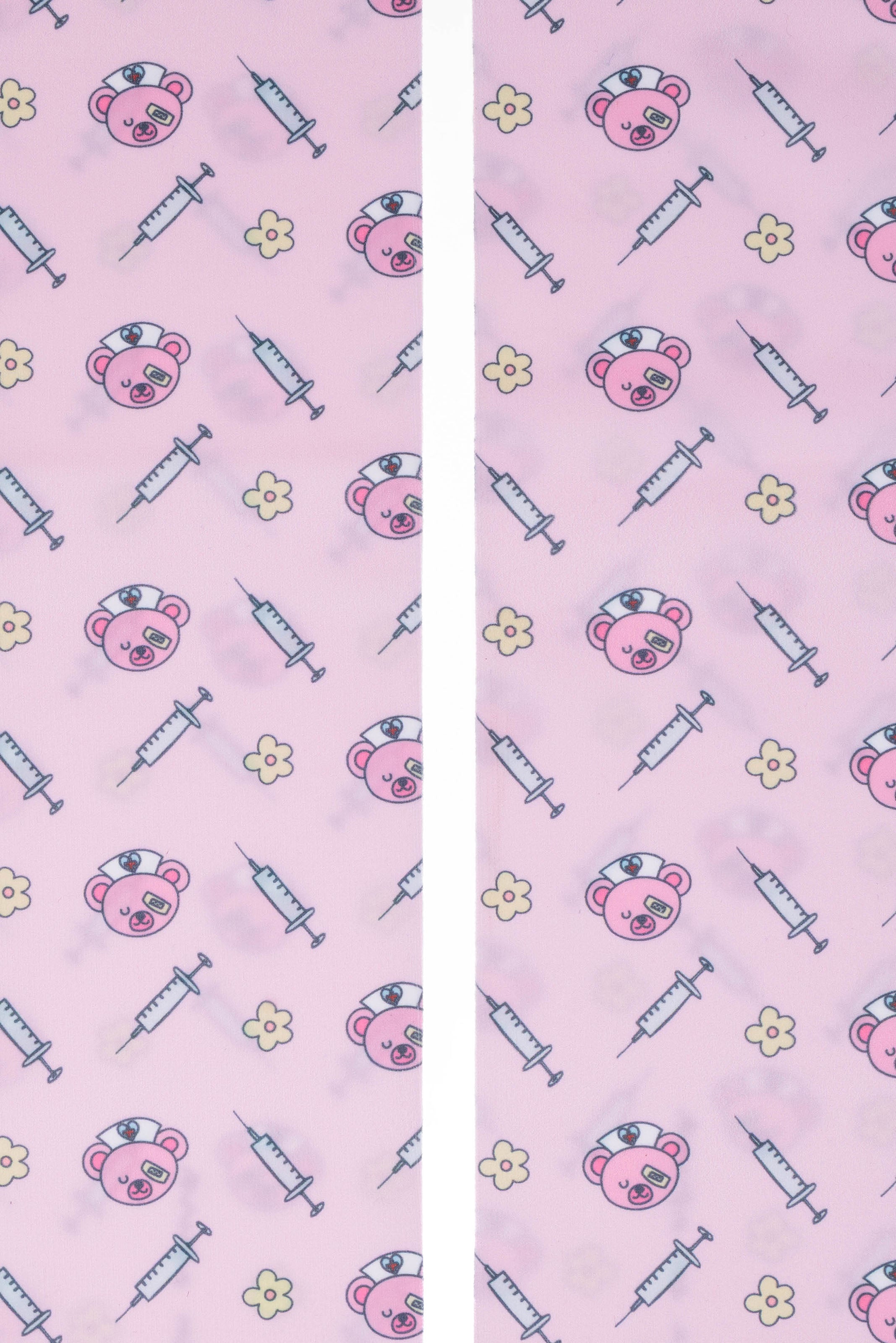 COMPRESSION SOCKS - TEDDY BEARS AND SYRINGES