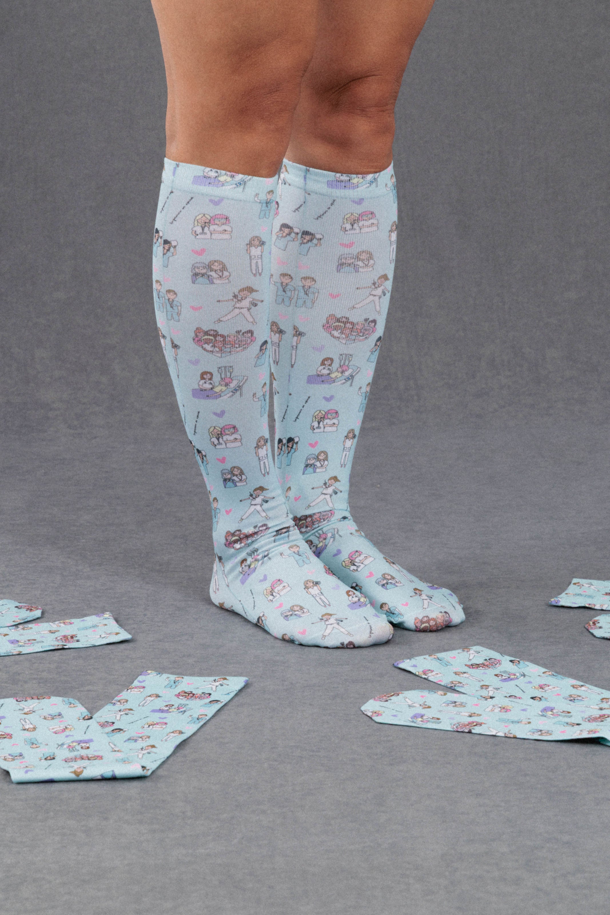 COMPRESSION SOCKS - LOVELY TEAM