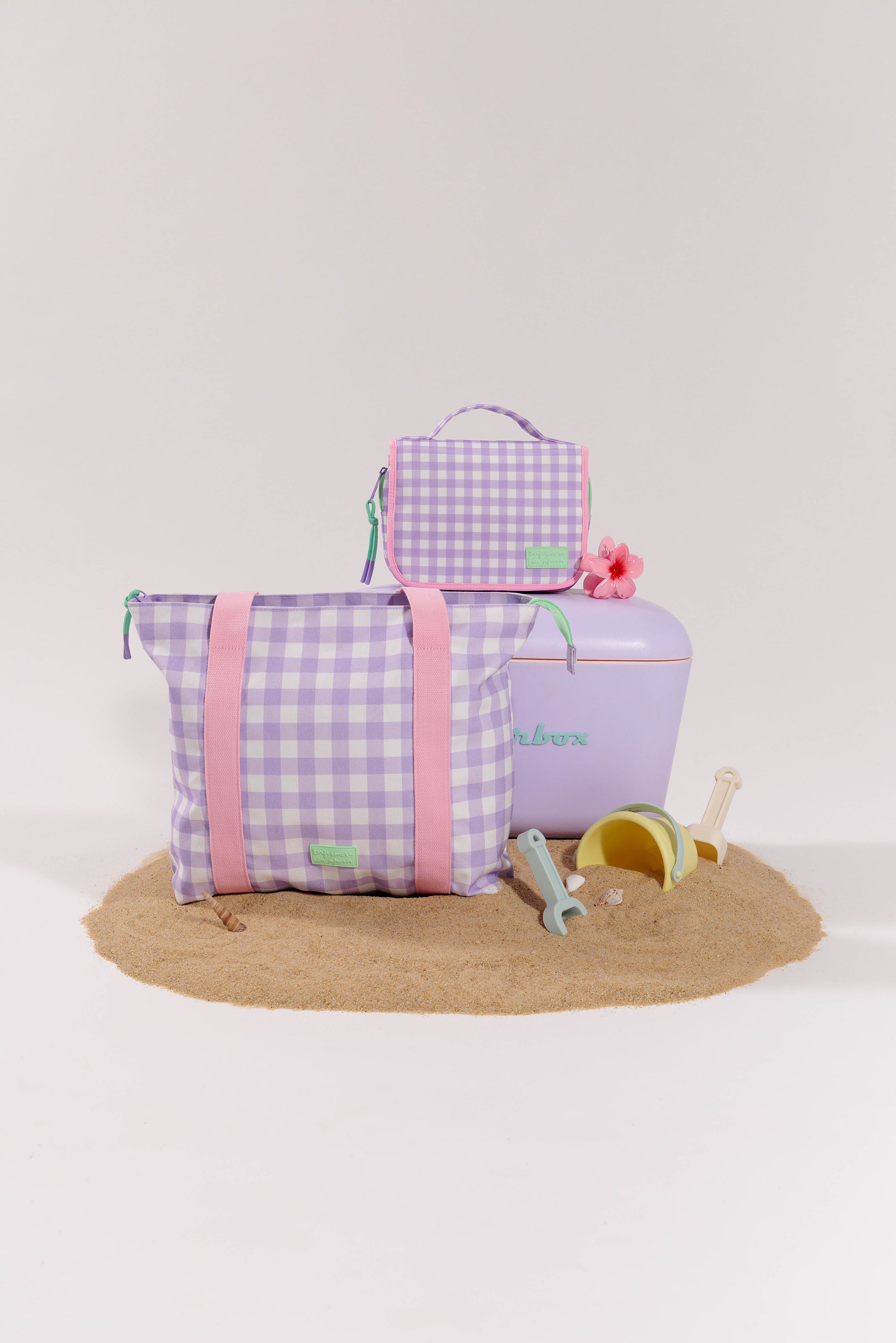 BOLSO - VICHY LILA