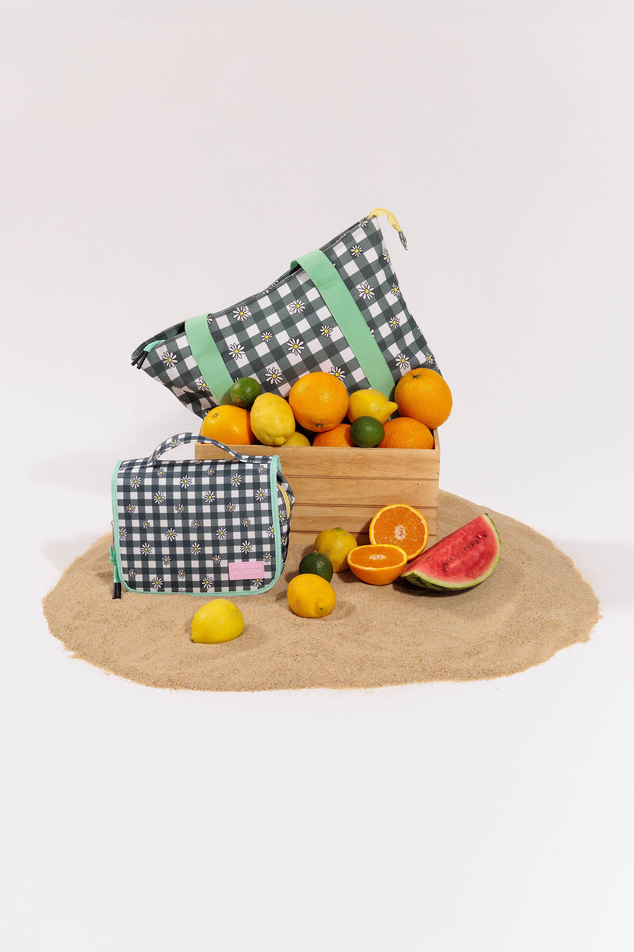 BOLSO - VICHY MARGARITAS