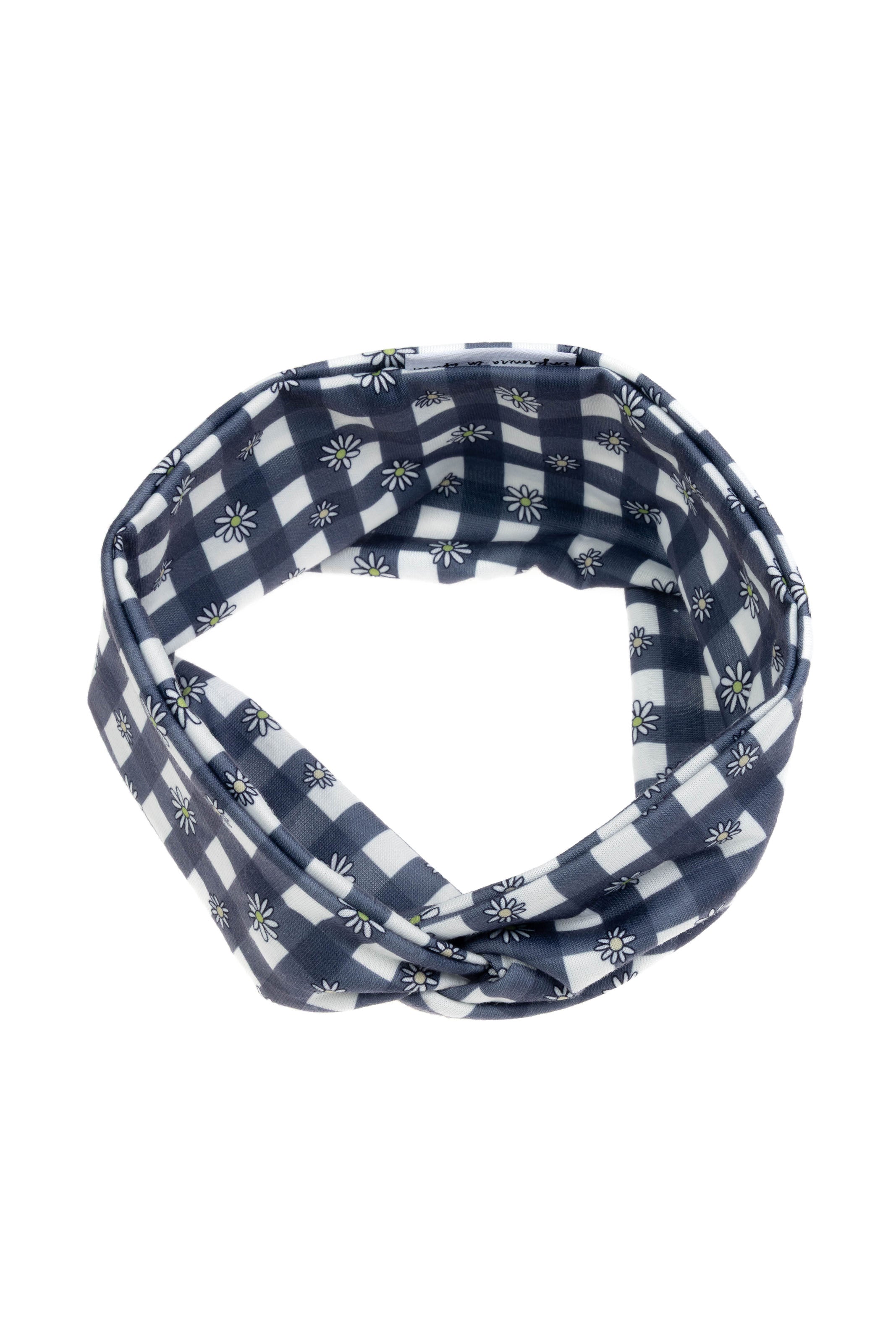HEADBAND - VICHY DAISIES