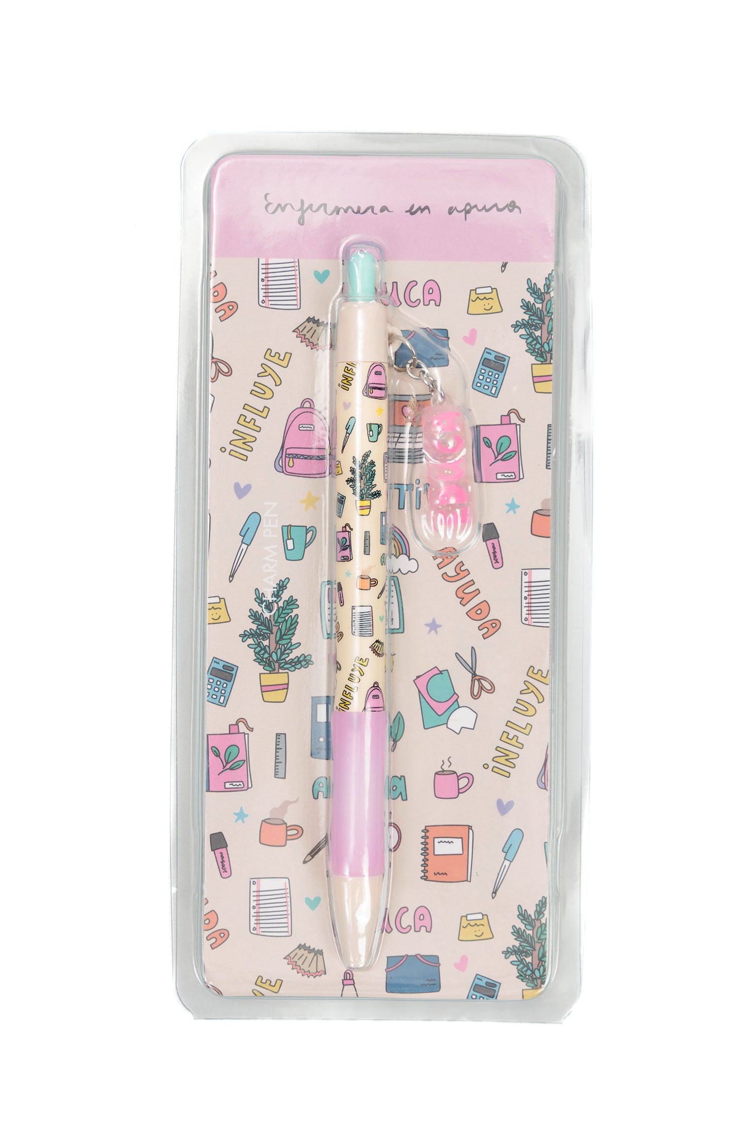 CHARM RETRACTABLE PEN - EDUCATE✏️