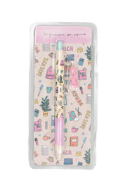 CHARM RETRACTABLE PEN - EDUCATE✏️