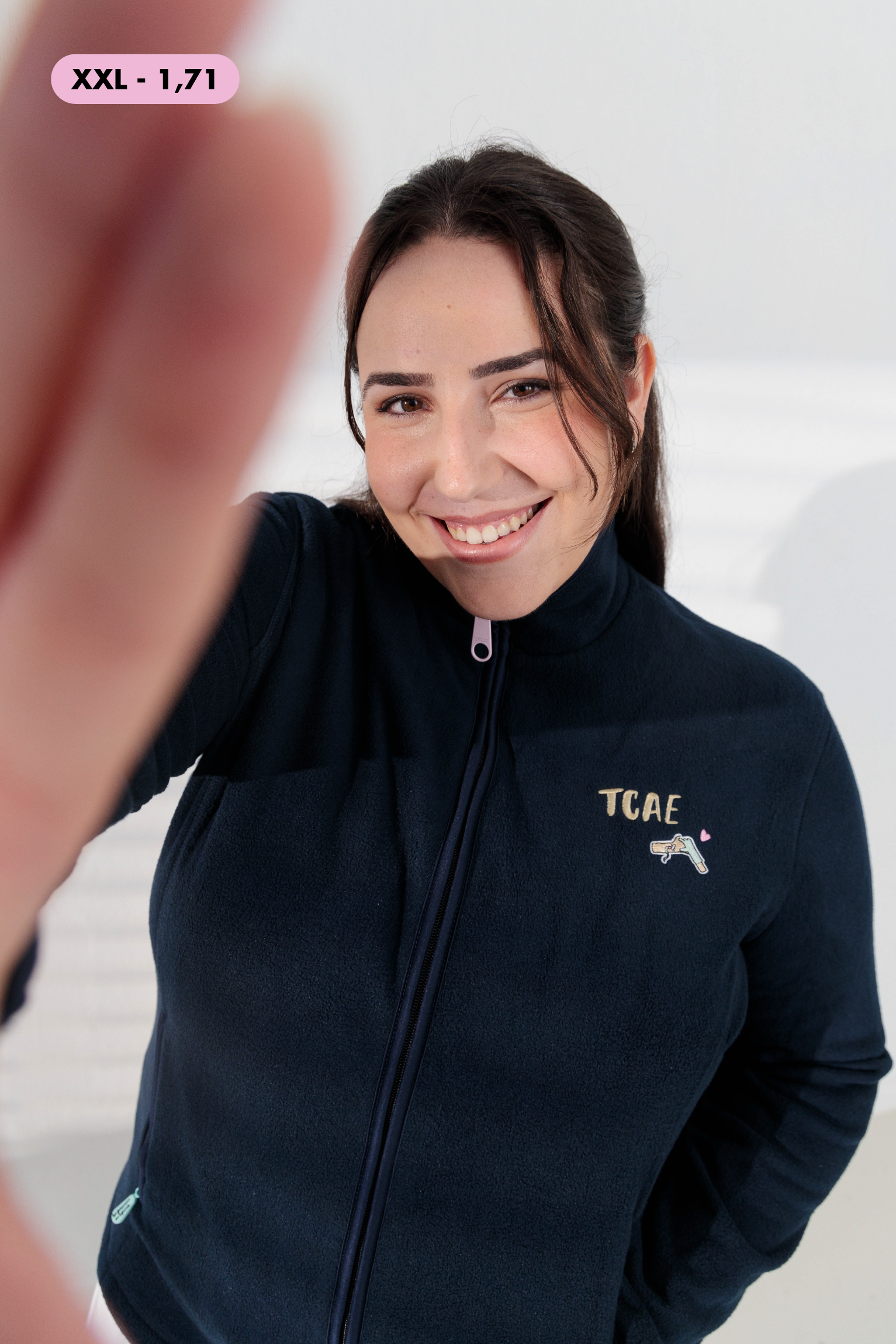 CHAQUETA POLAR TCAE - VOCATION