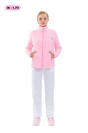 CHAQUETA POLAR ENFERMERA COLORS - SWEET PINK