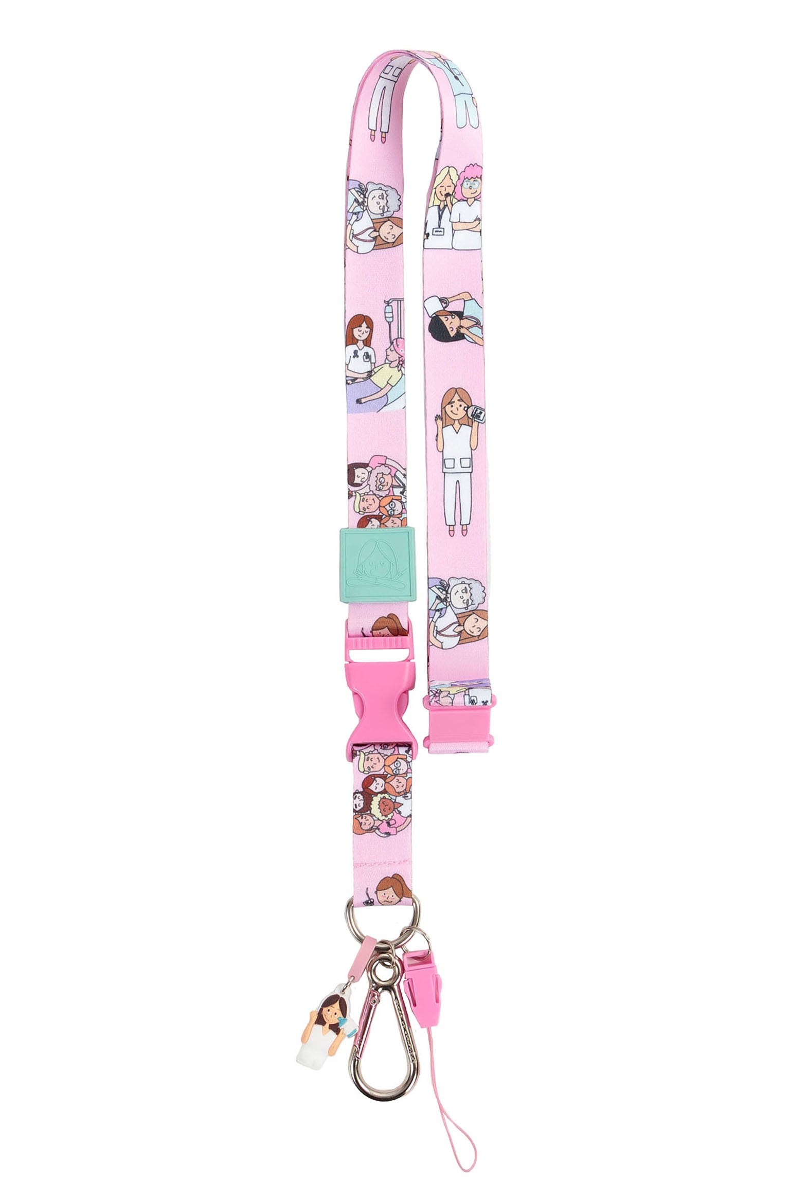 CHUNKY LANYARD CHARM - LOVELY TEAM