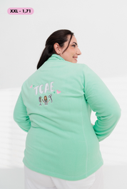 CHAQUETA POLAR TCAE COLORS - MINT