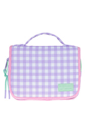 HANGING VANITY CASE - VICHY LILAC