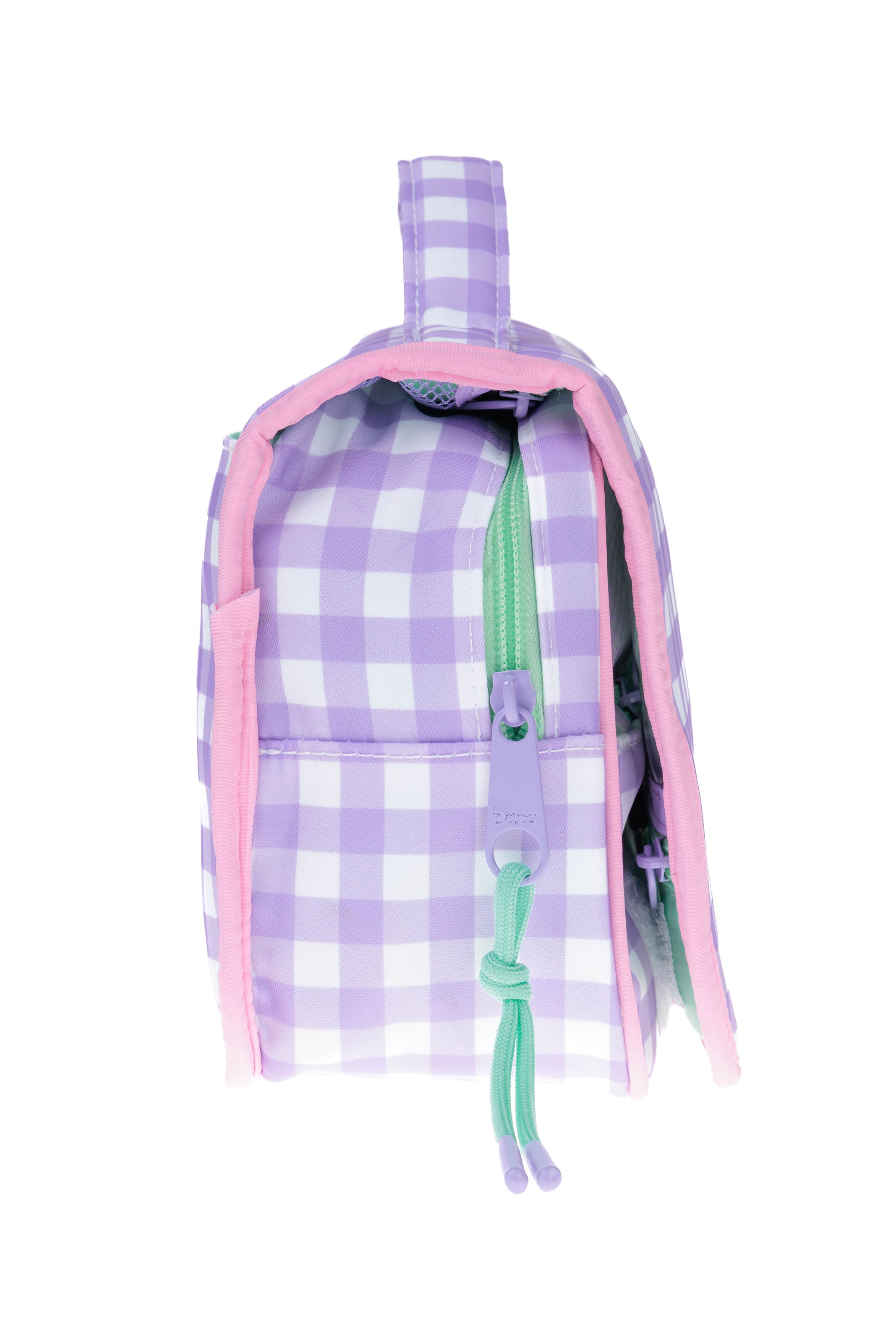 HANGING VANITY CASE - VICHY LILAC
