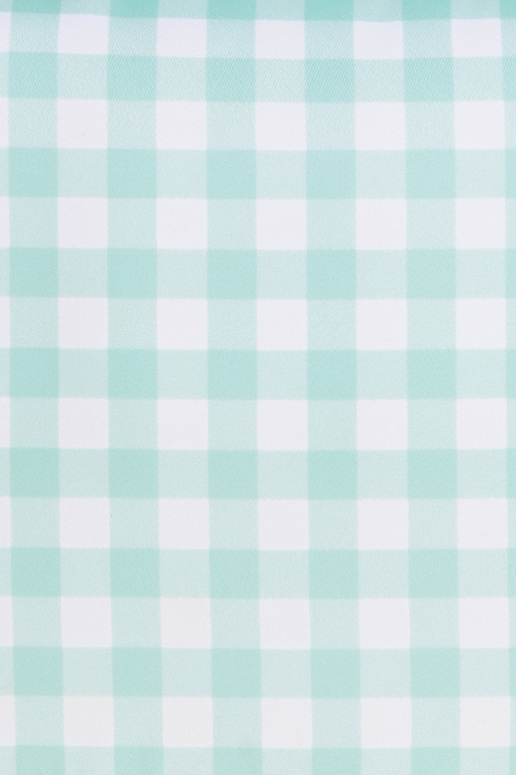 HANGING VANITY CASE - VICHY AQUAMARINE