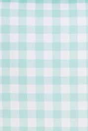HANGING VANITY CASE - VICHY AQUAMARINE