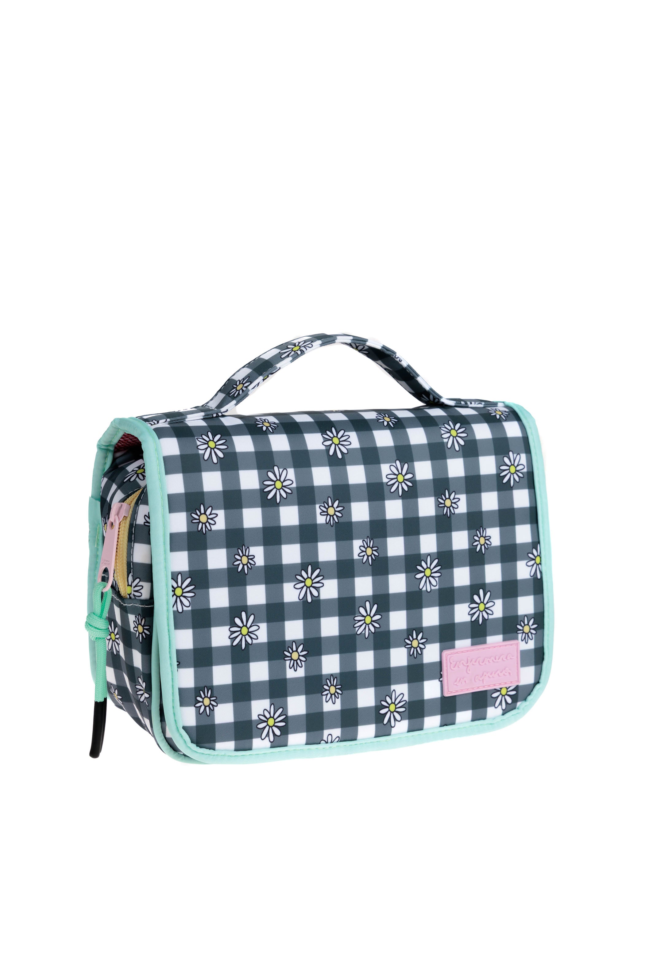 HANGING VANITY CASE - VICHY DAISIES