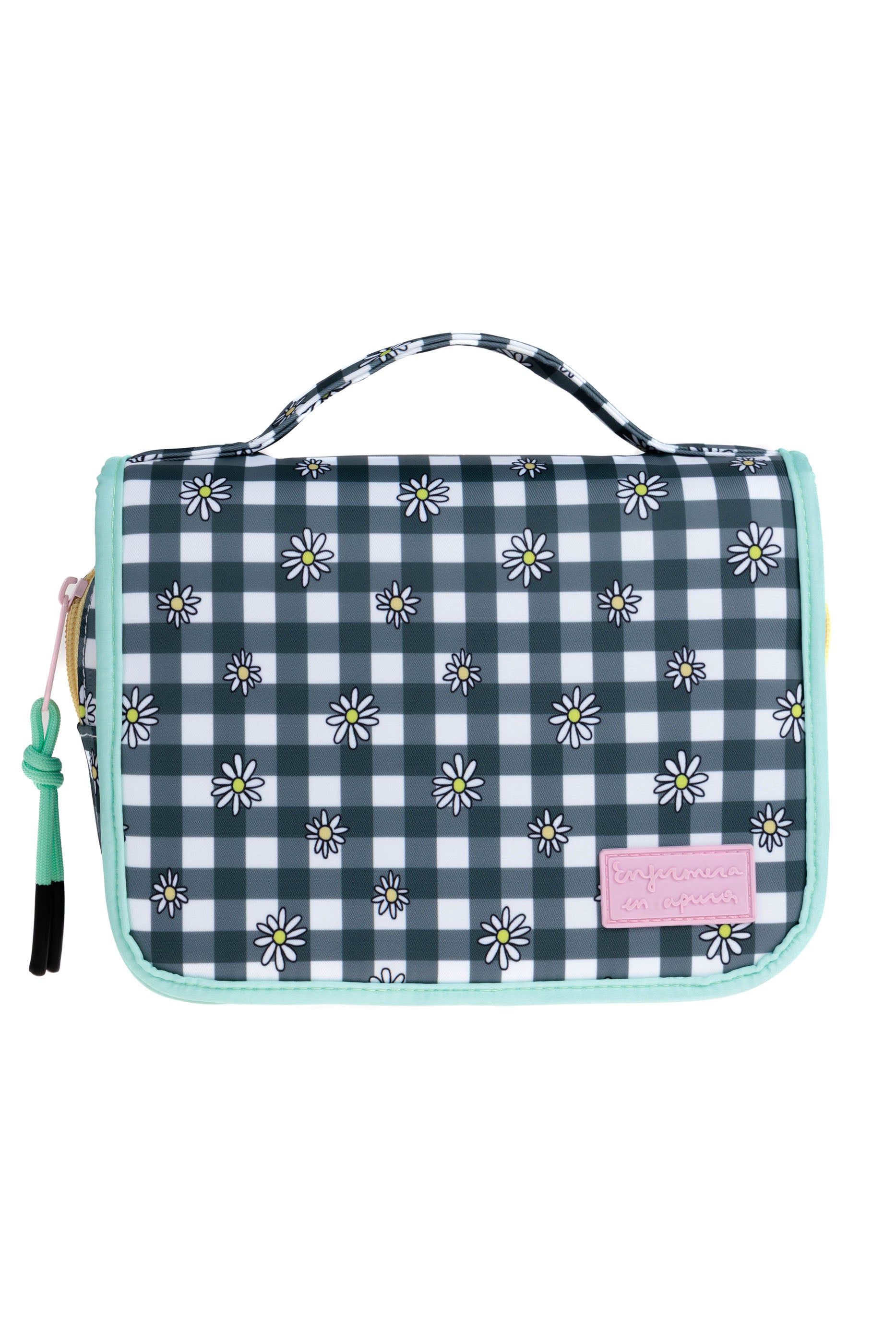 HANGING VANITY CASE - VICHY DAISIES