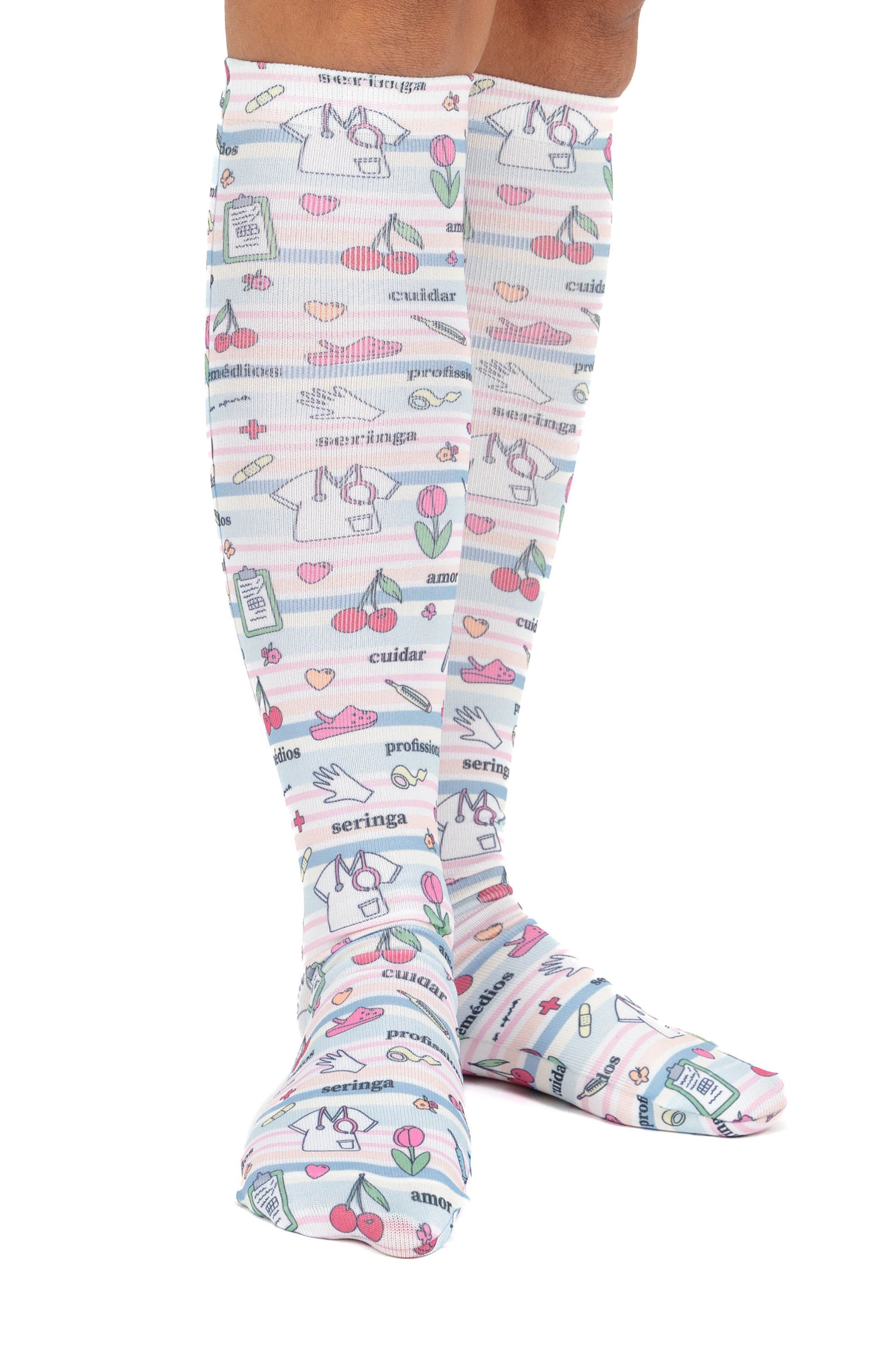 COMPRESSION SOCKS - SERINGA E VOCAÇAO 🍒