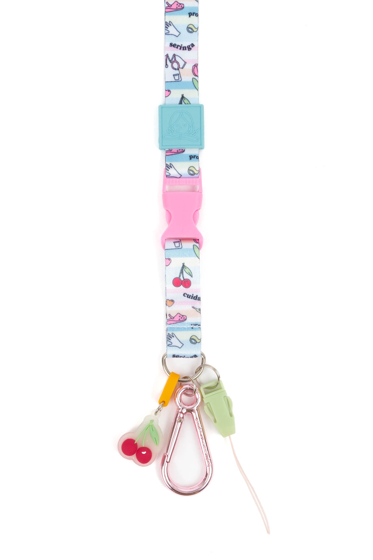 LANYARD CHARM - SERINGA E VOCAÇÃO 🍒