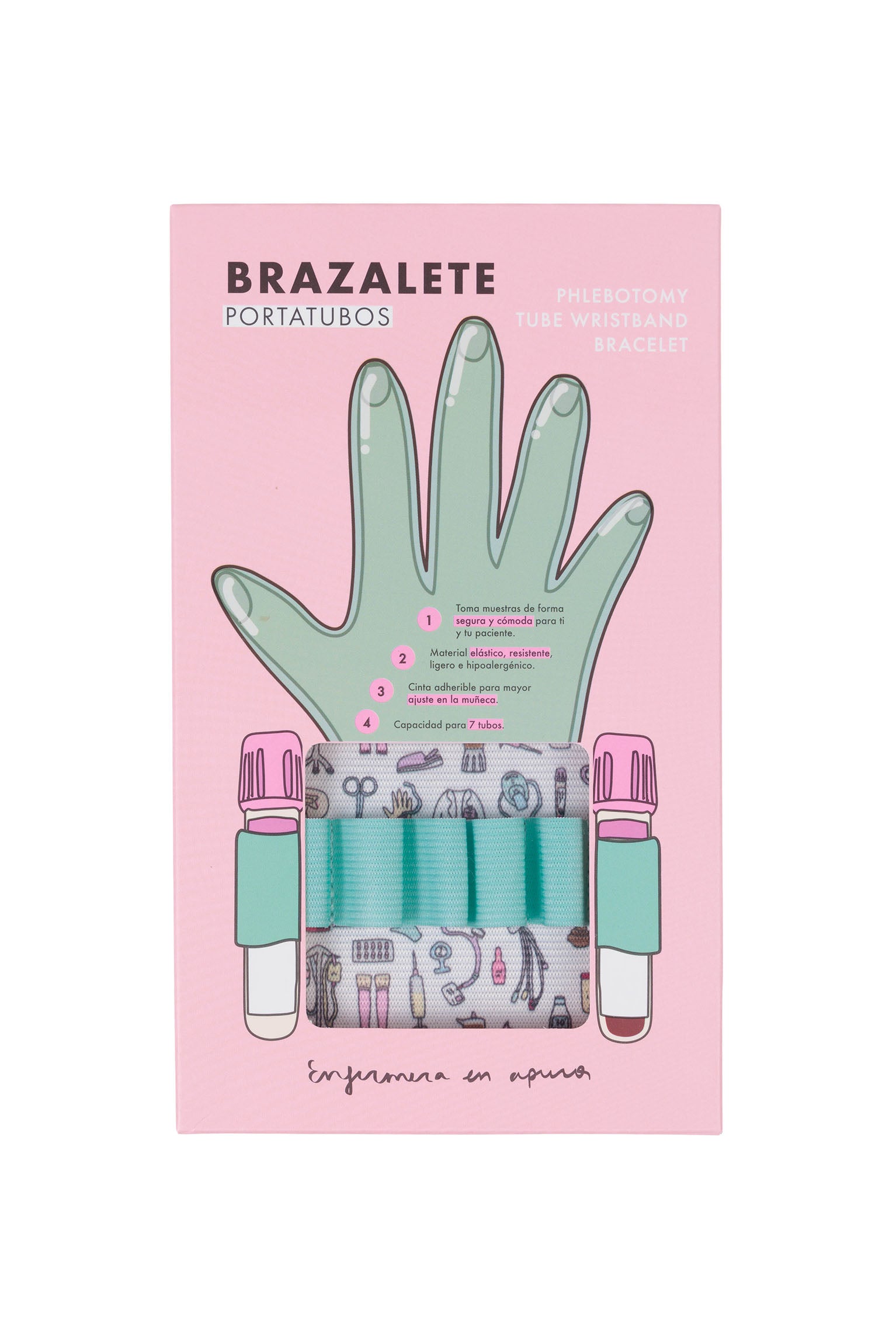 BRAZALETE PORTATUBOS COSAS DE ENFERMEROS