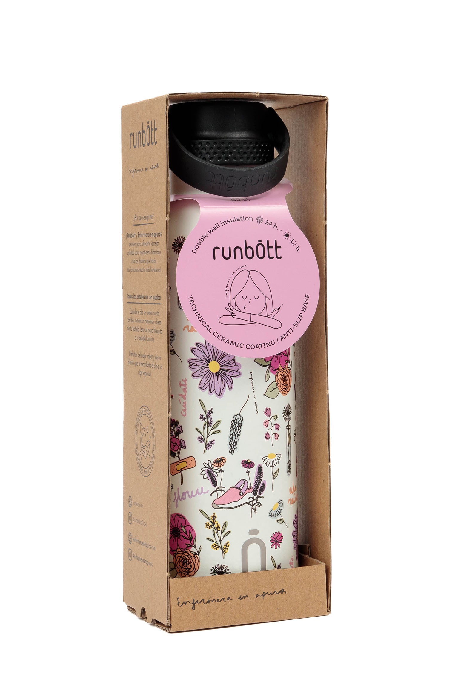 BOTELLA RUNBOTT X ENFERMERA EN APUROS - BLOSSOM 🌸