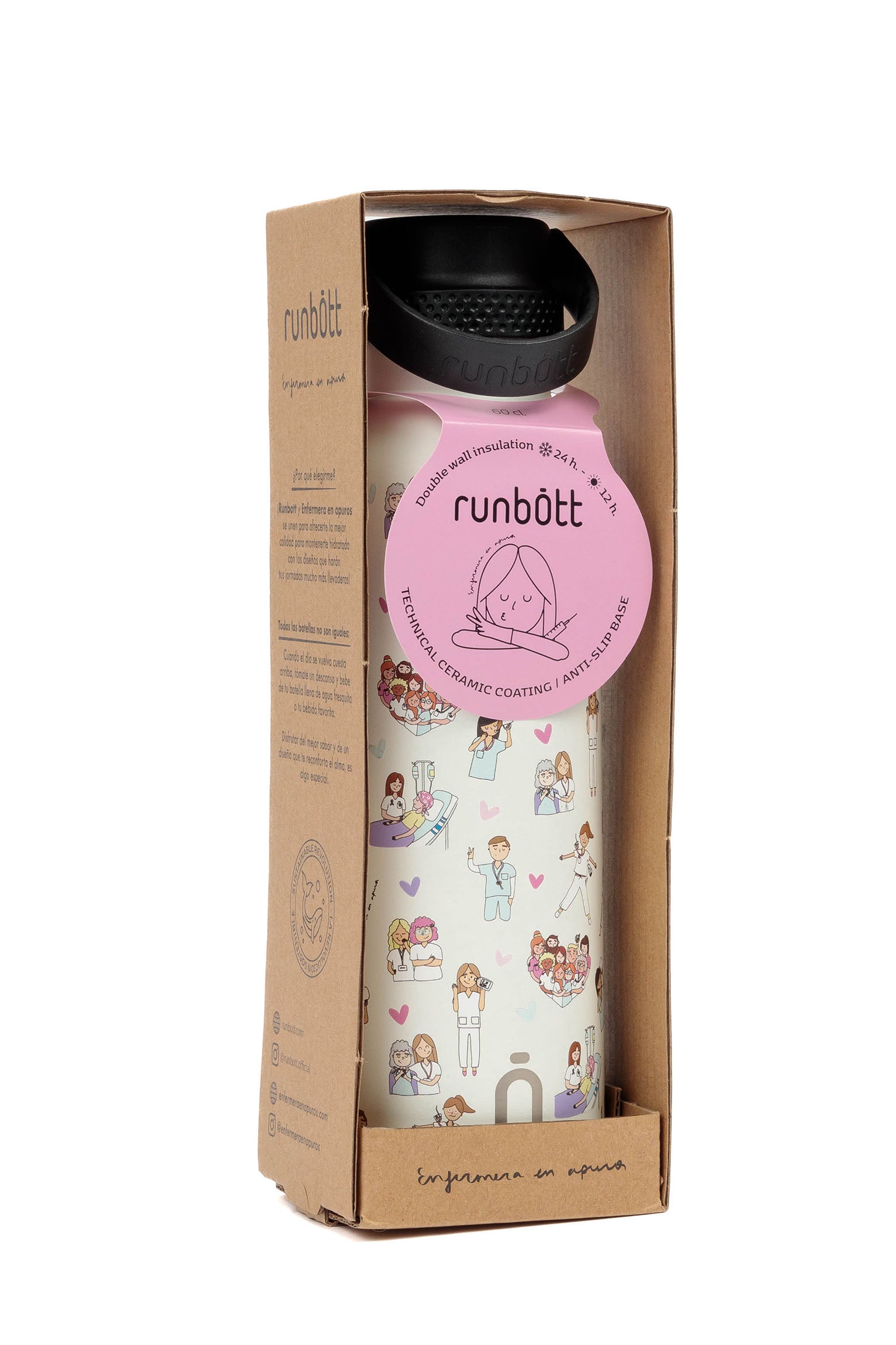 BOTELLA RUNBOTT X ENFERMERA EN APUROS - LOVELY TEAM