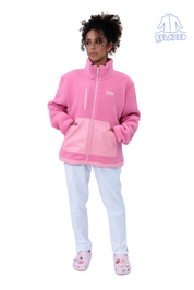 CHAQUETA POLAR RELAXED PINK - TCAE