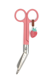 BANDAGE SCISSORS "STRAWBERRY 🍓" - HOT PINK