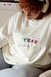 OVERSIZED SWEATER "TCAE"