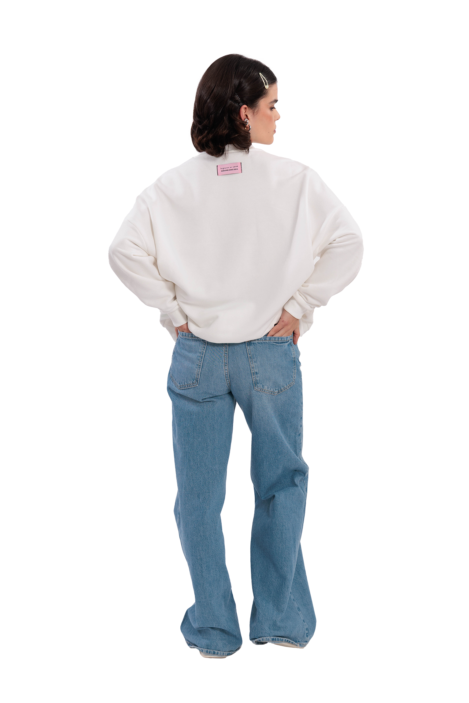 SUÉTER OVERSIZE ENFERMERA