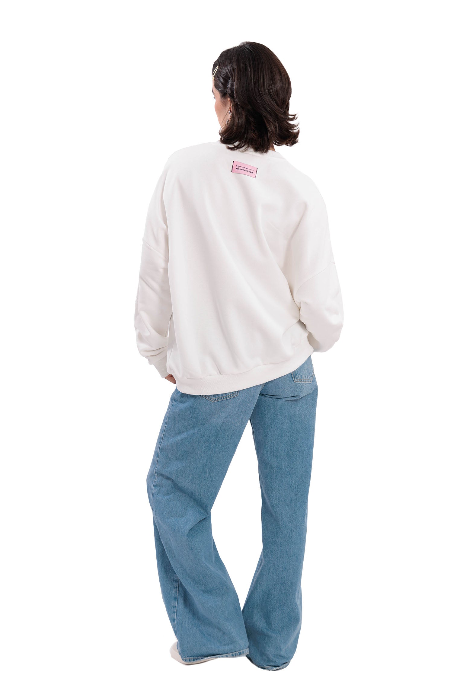 SUÉTER OVERSIZE NURSE