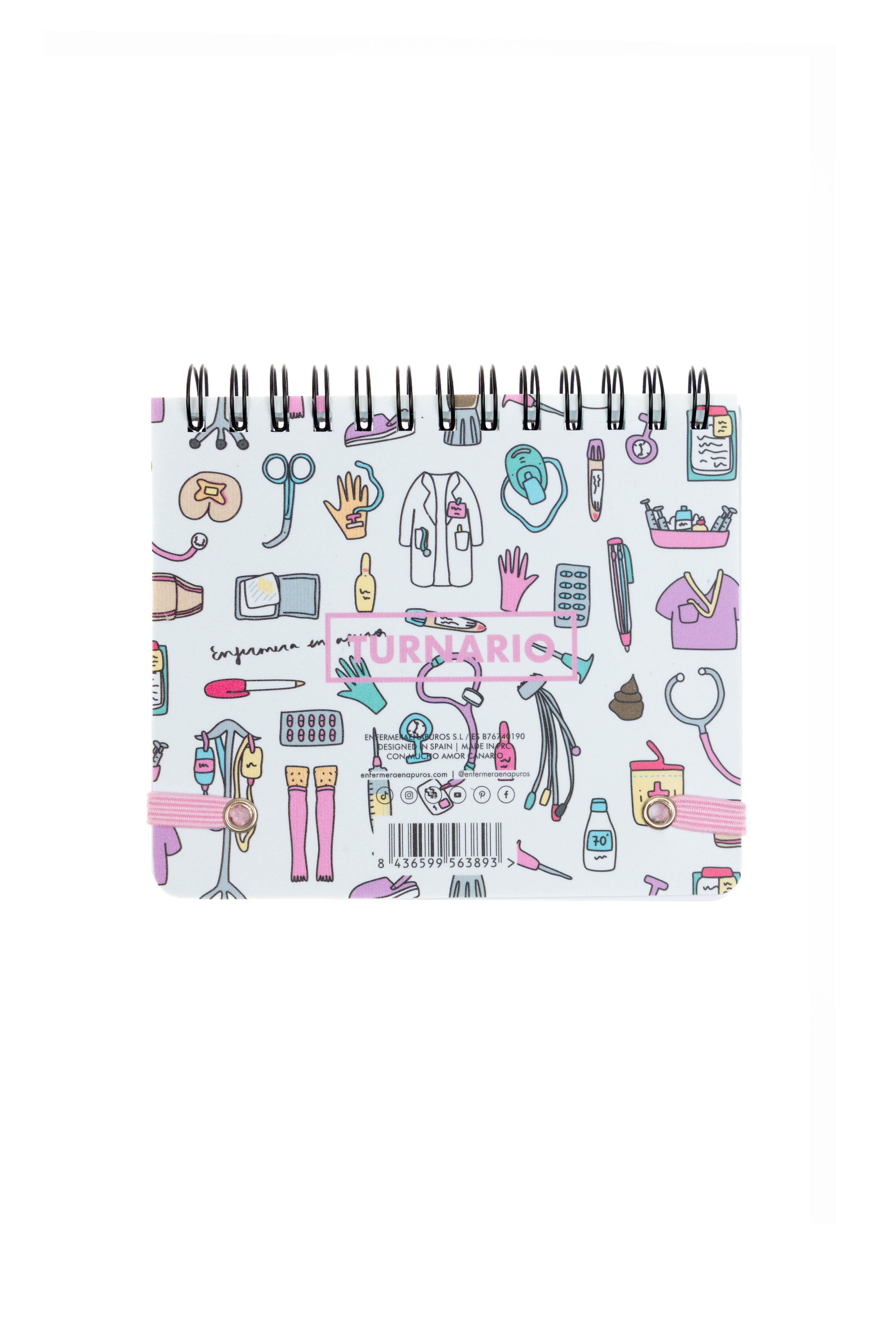 SHIFT PLANNER WITH RINGS - NURSE THINGS