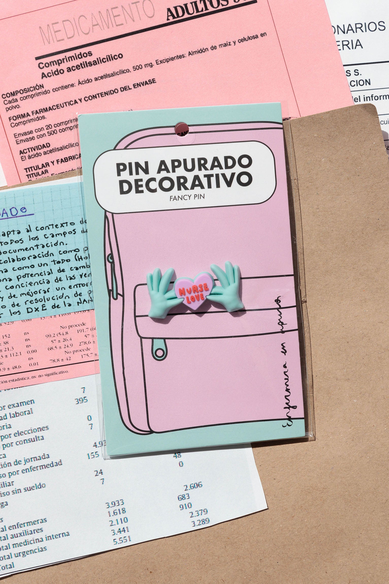 PIN NURSE LOVE
