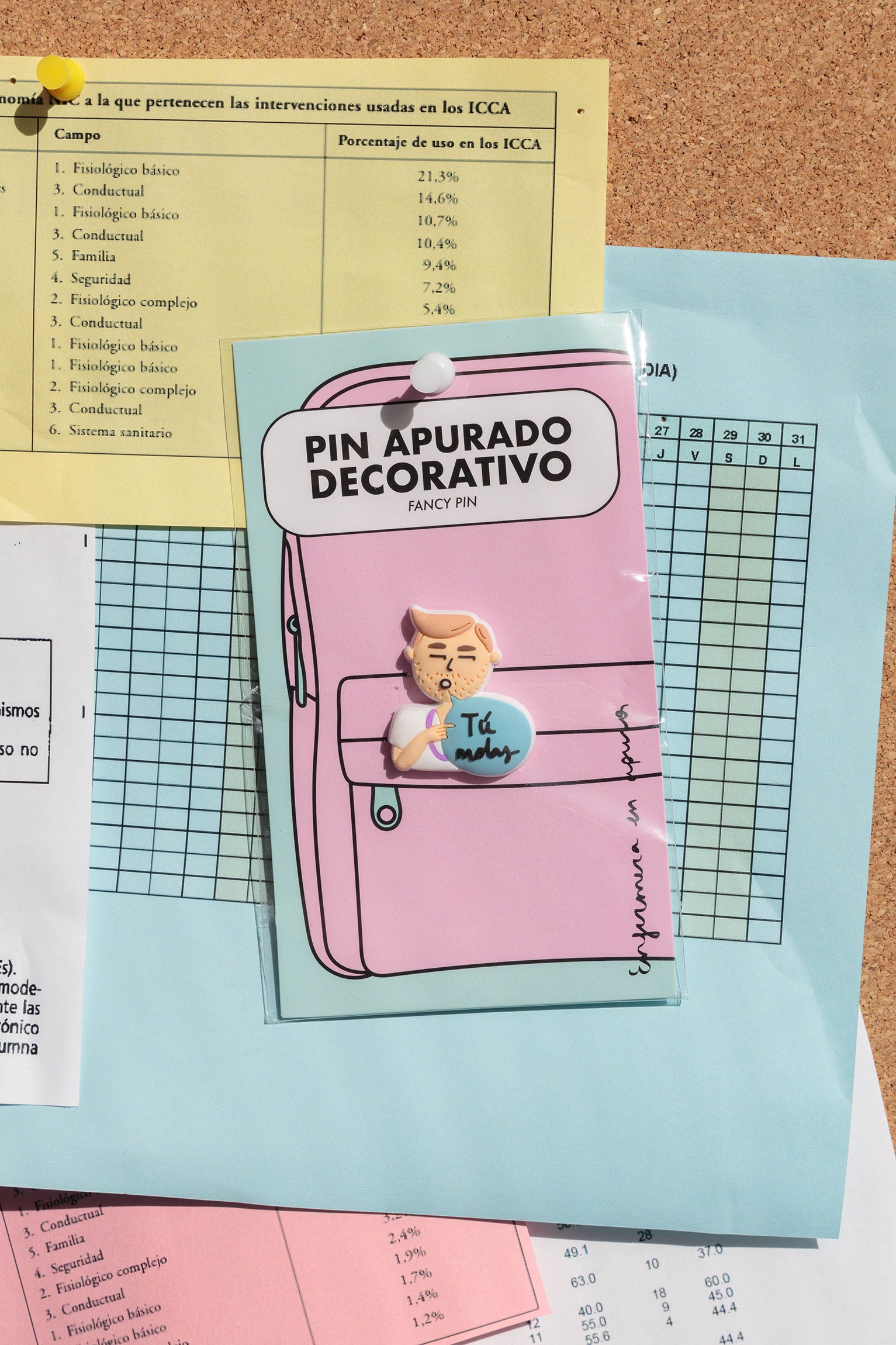 PIN ENFERMERO TÚ MOLAS