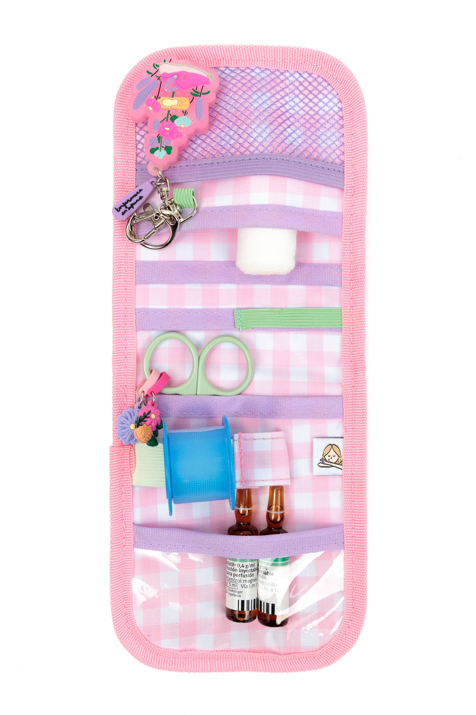 ORGANIZADOR DE BOLSILLO - VICHY LILA