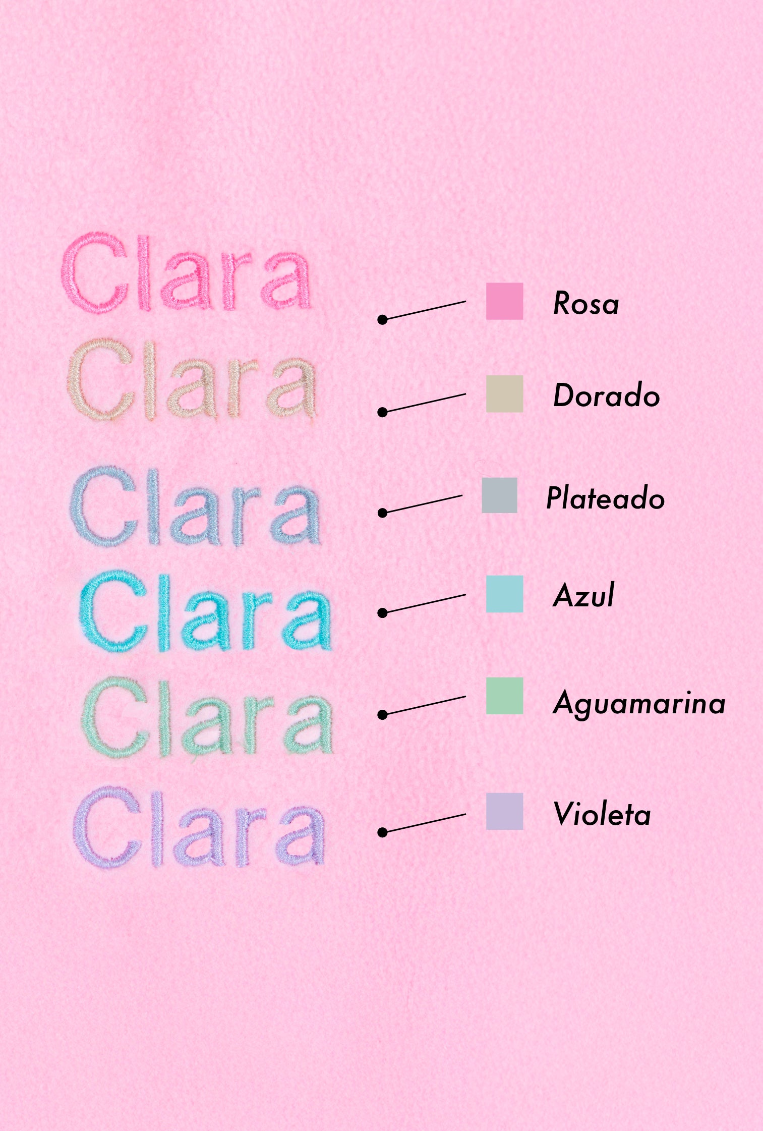 CHAQUETA POLAR TCAE COLORS - SWEET PINK