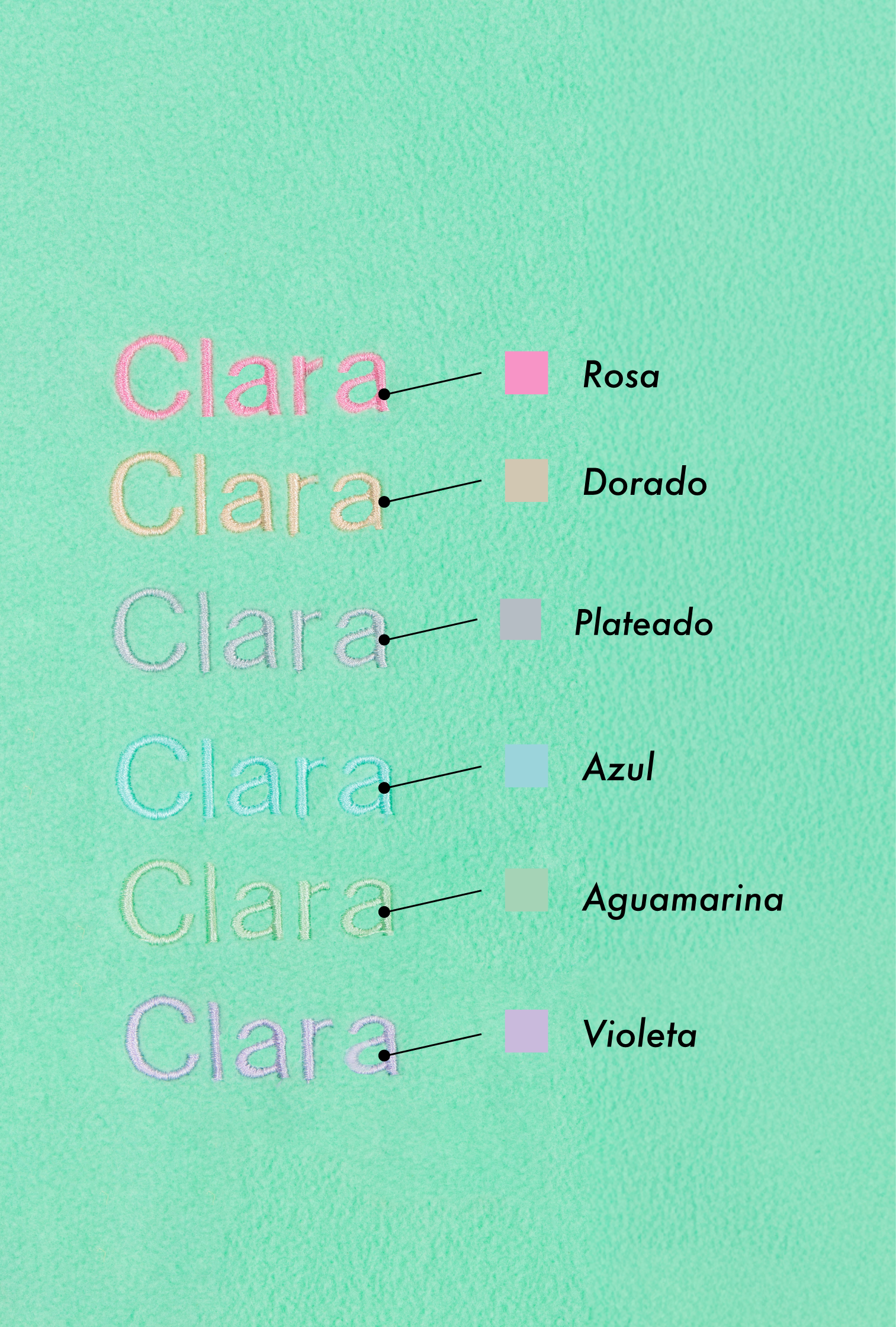 CHAQUETA POLAR ENFERMERA COLORS - MINT