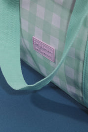 BOLSO - VICHY AGUAMARINA