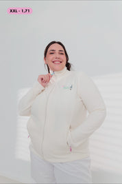 CHAQUETA POLAR TCAE COLORS - SWEET PINK