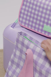 BOLSO - VICHY LILA