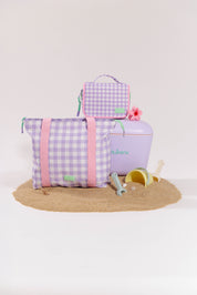 HANGING VANITY CASE - VICHY LILAC