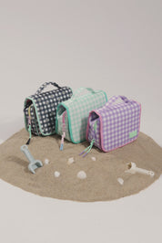HANGING VANITY CASE - VICHY LILAC