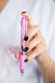 PEN 4 COLORS  "SYRINGE-LOVE"- PINK