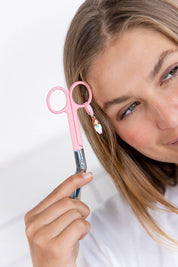 BANDAGE SCISSORS "NURSE" - PINK